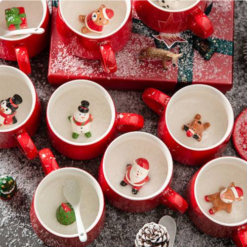 Mug Père Noël en céramique Design MAGNETICLAND - Image 5