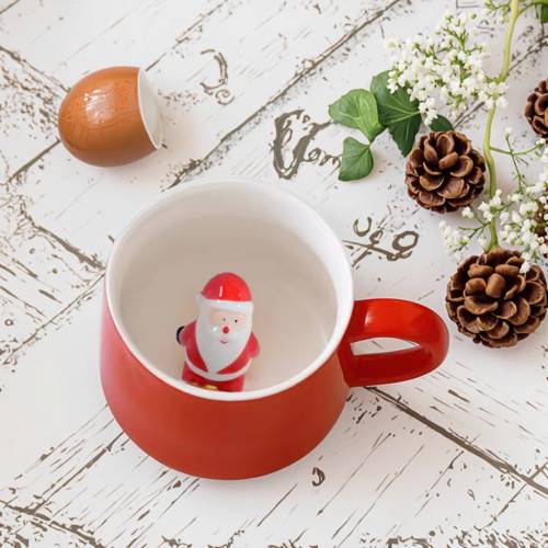 Mug Père Noël en céramique Design MAGNETICLAND - Image 4