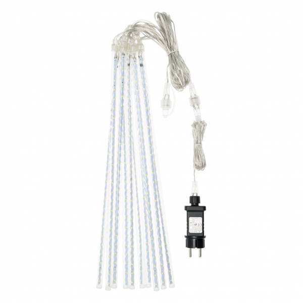 Lotti - Stalactites lumineux LED effet chute de neige 50CM par 10 glaçons blanc froid Lotti - Image 4