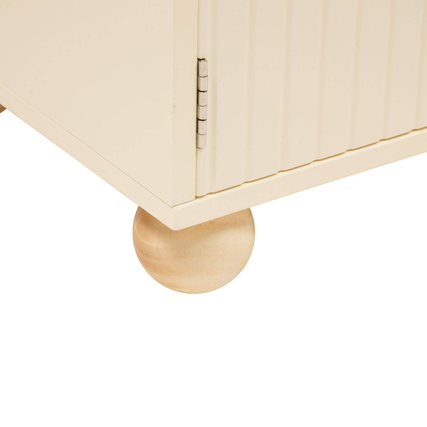 Bibliothèque enfant 2 portes et 4 niches BOULI - Beige - Atmosphera - Image 6
