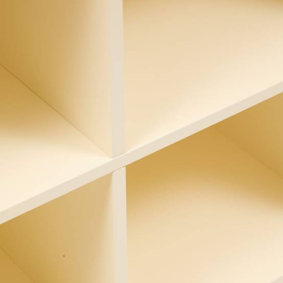 Bibliothèque enfant 2 portes et 4 niches BOULI - Beige - Atmosphera - Image 7