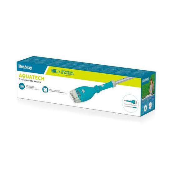 Bestway - Aspirateur de piscine sans fil Aquatech aspiration manuelle, perche 2 éléments, réservoir 0,9 L - Bestway - Image 8