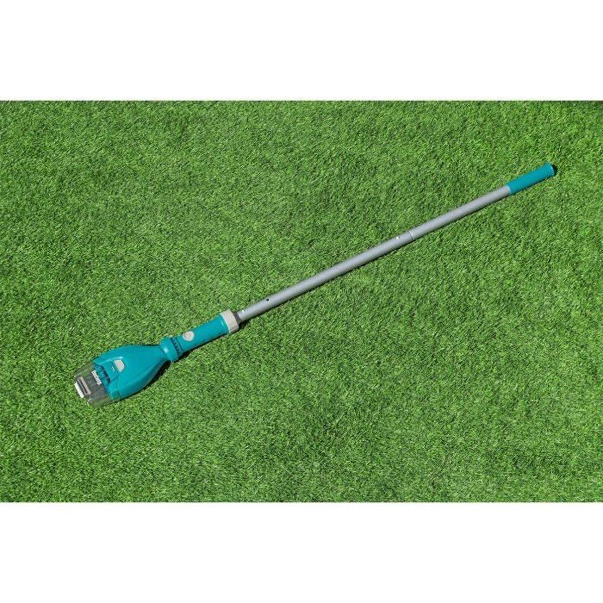 Bestway - Aspirateur de piscine sans fil Aquatech aspiration manuelle, perche 2 éléments, réservoir 0,9 L - Bestway - Image 2