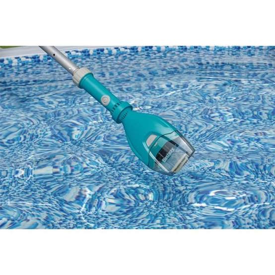 Bestway - Aspirateur de piscine sans fil Aquatech aspiration manuelle, perche 2 éléments, réservoir 0,9 L - Bestway - Image 4