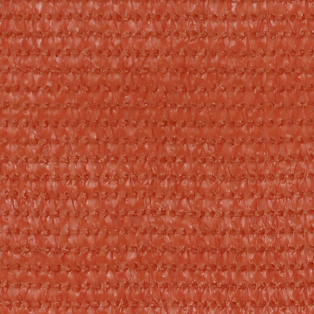 Helloshop26 - Écran de balcon brise pare vue protection confidentialité 75 x 400 cm PEHD orange - Image 2