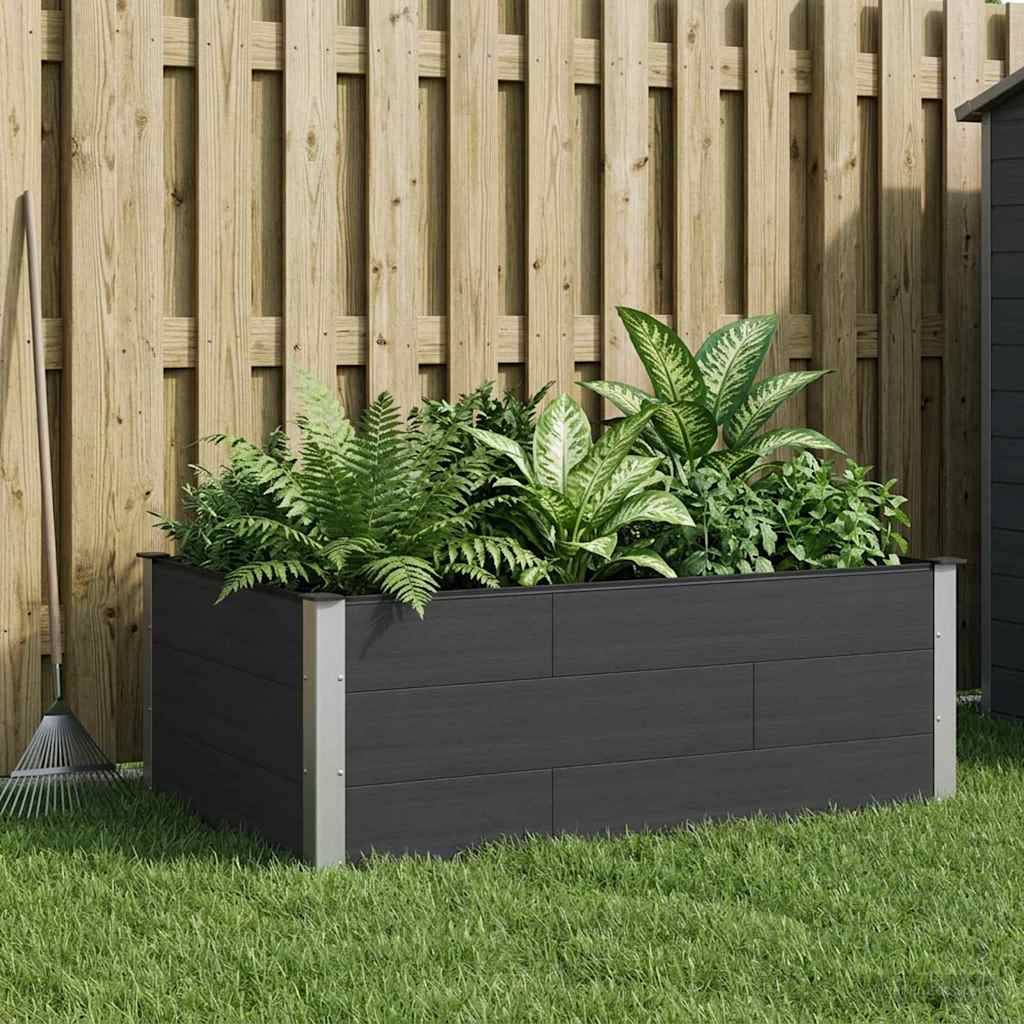 Prolenta Premium - Jardinière aluminium noir  150 x 100 x 54 cm  - Prolenta premium p3170.6 - Image 1