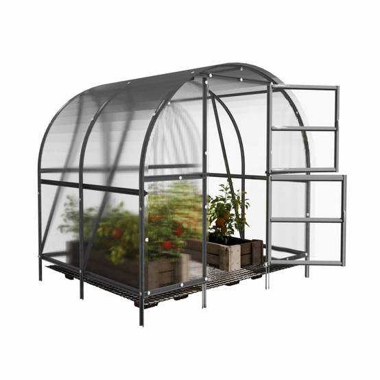 Serre KLASIKA BALTIC LT 3 x 2 m (6 m²), 4 mm avec revêtement en polycarbonate - Image 3