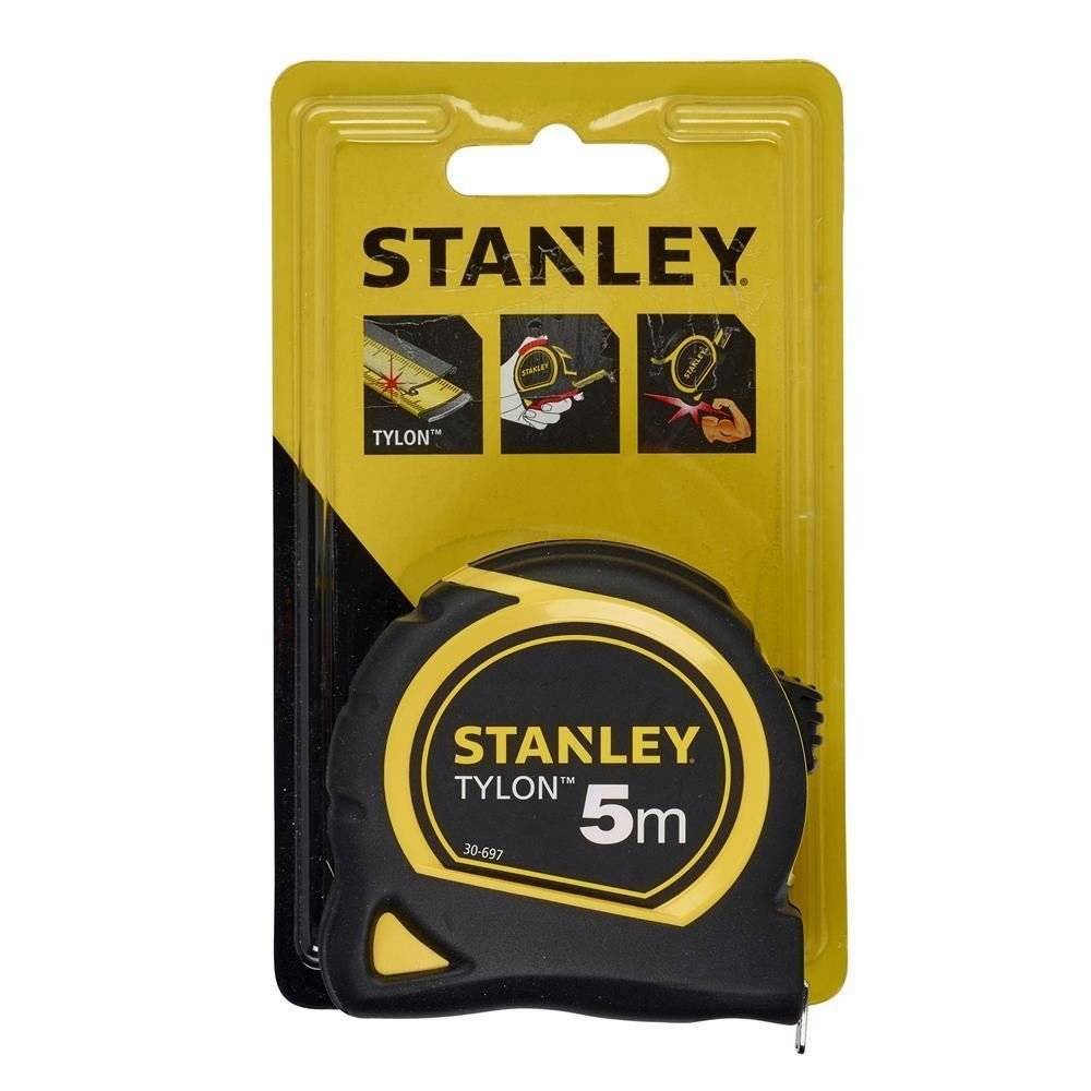 stanley - STANLEY Mètre Tylon Bi matière 5M X 19mm Stanley - Ruban anti-corrosion - Boitier Bi-Matière - Blocage Du Ruban - Image 2