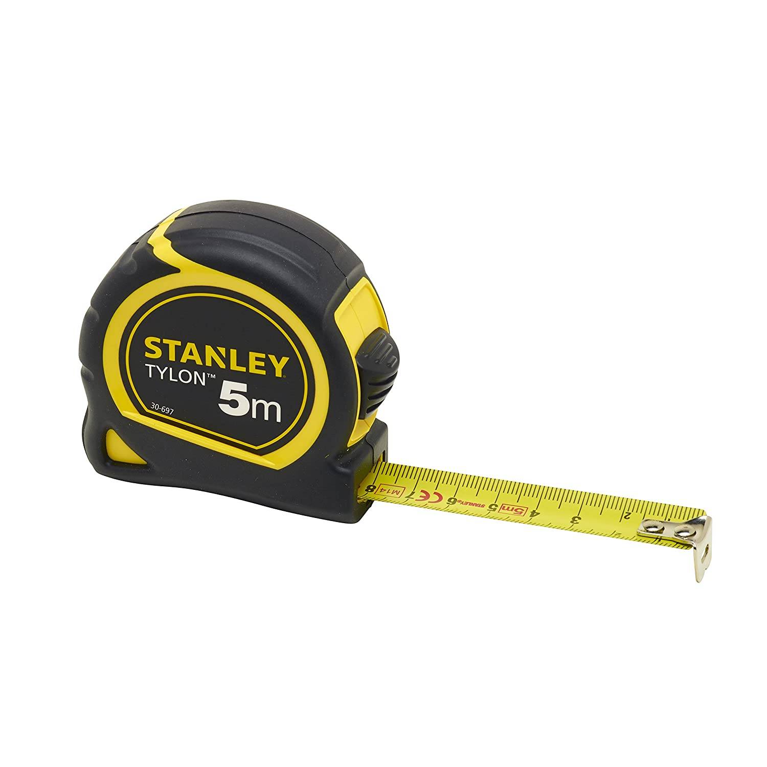 stanley - STANLEY Mètre Tylon Bi matière 5M X 19mm Stanley - Ruban anti-corrosion - Boitier Bi-Matière - Blocage Du Ruban - Image 5