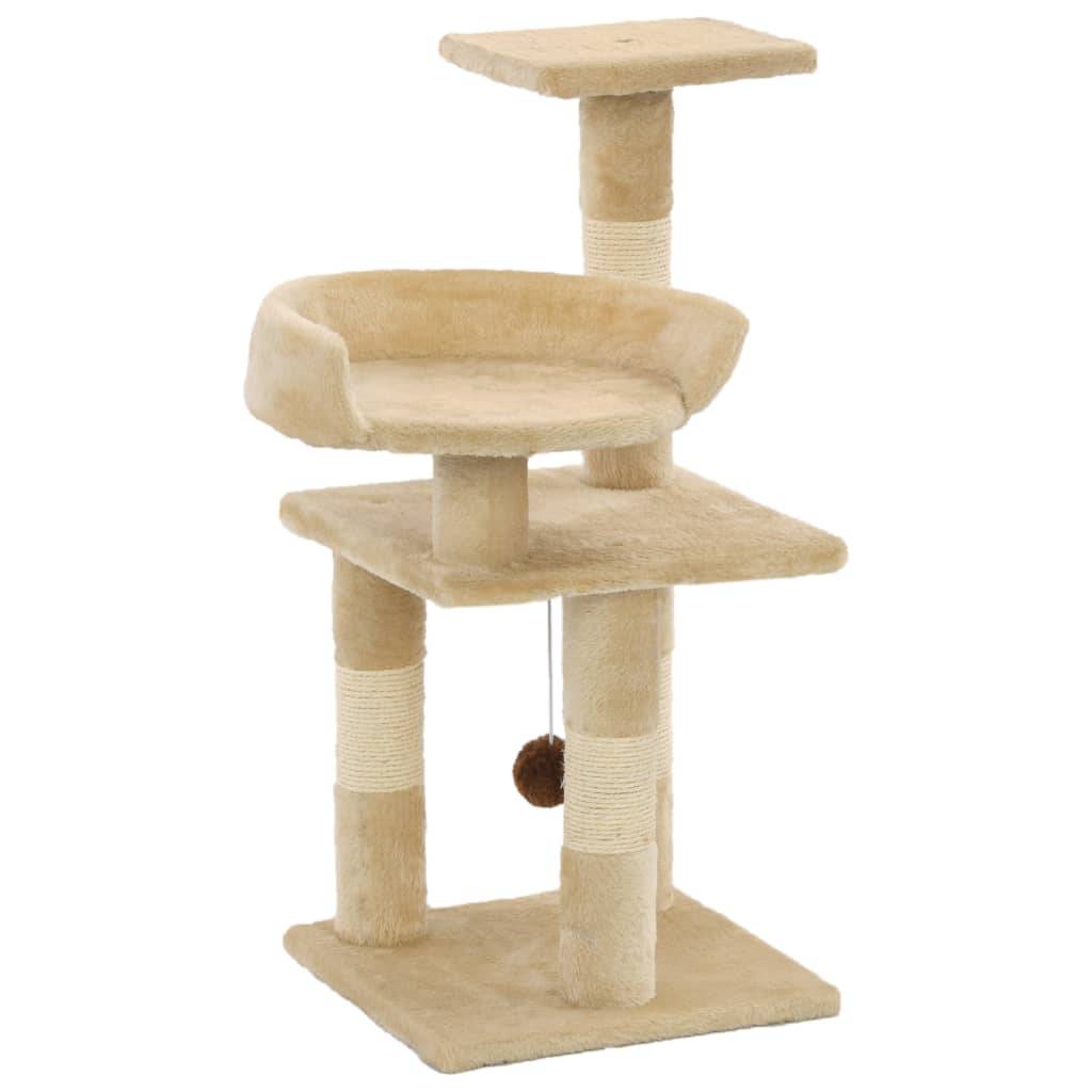 Vidaxl - Arbre à chat avec griffoirs en sisal 65 cm Beige vidaXL 170609 - Image 1