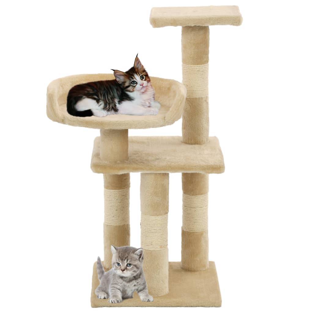 Vidaxl - Arbre à chat avec griffoirs en sisal 65 cm Beige vidaXL 170609 - Image 2