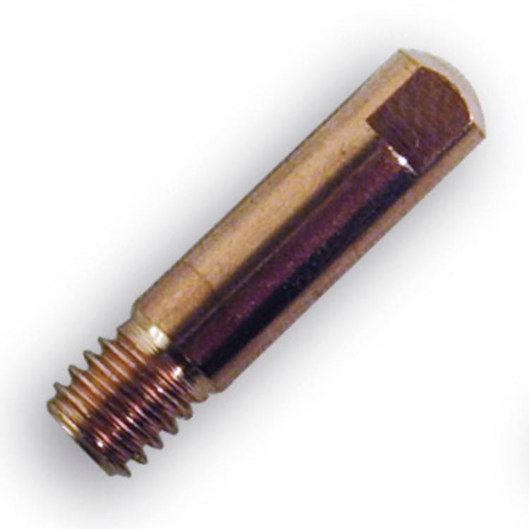 10 tubes contacts GYS pour torches 150 A, Ø 0,8/M6 - 041912 - Image 1