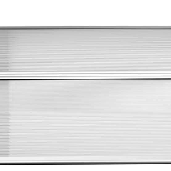 Auvent de porte polycarbonate pour entrée protection pluie et UV 200x96cm Noir - ComfortXL Outdoor Living - Image 10