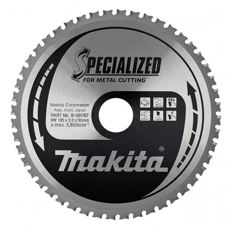 Makita - Lame carbure MAKITA B-09787 ''Specialized'' Tôles minces pour scies circulaires à métaux Makita