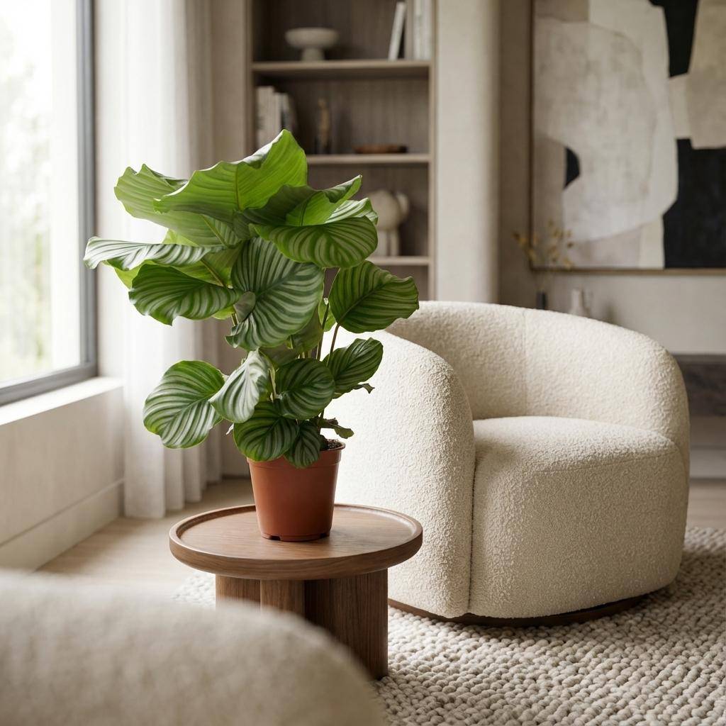 Calathea orbifolia - Ø17cm - ↕50cm - Plantes d’intérieur - Image 2