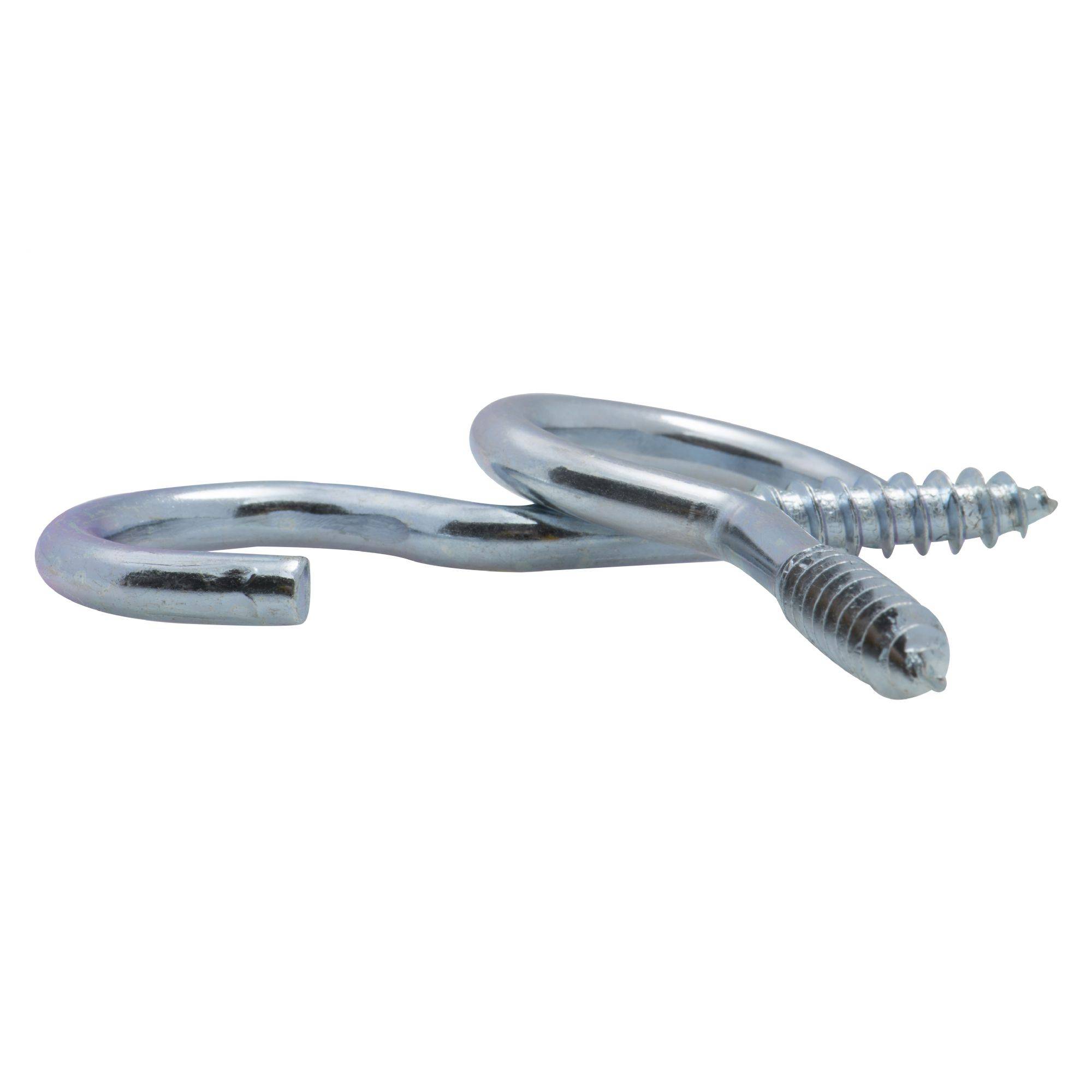 Crochet à visser zingué filet bois Viswood - 3,5x20mm (lot de 9 crochets) - Image 2