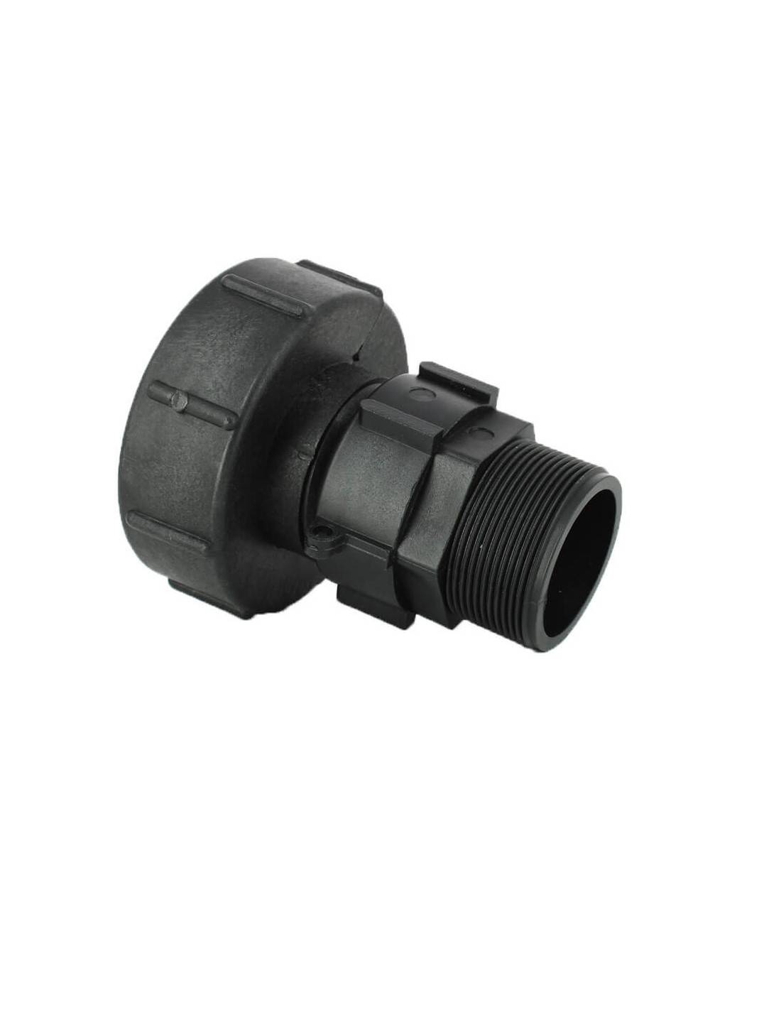 Raccord cuve S100X8 - Fileté mâle 2'' Pas gaz (50x60 mm) - Image 1