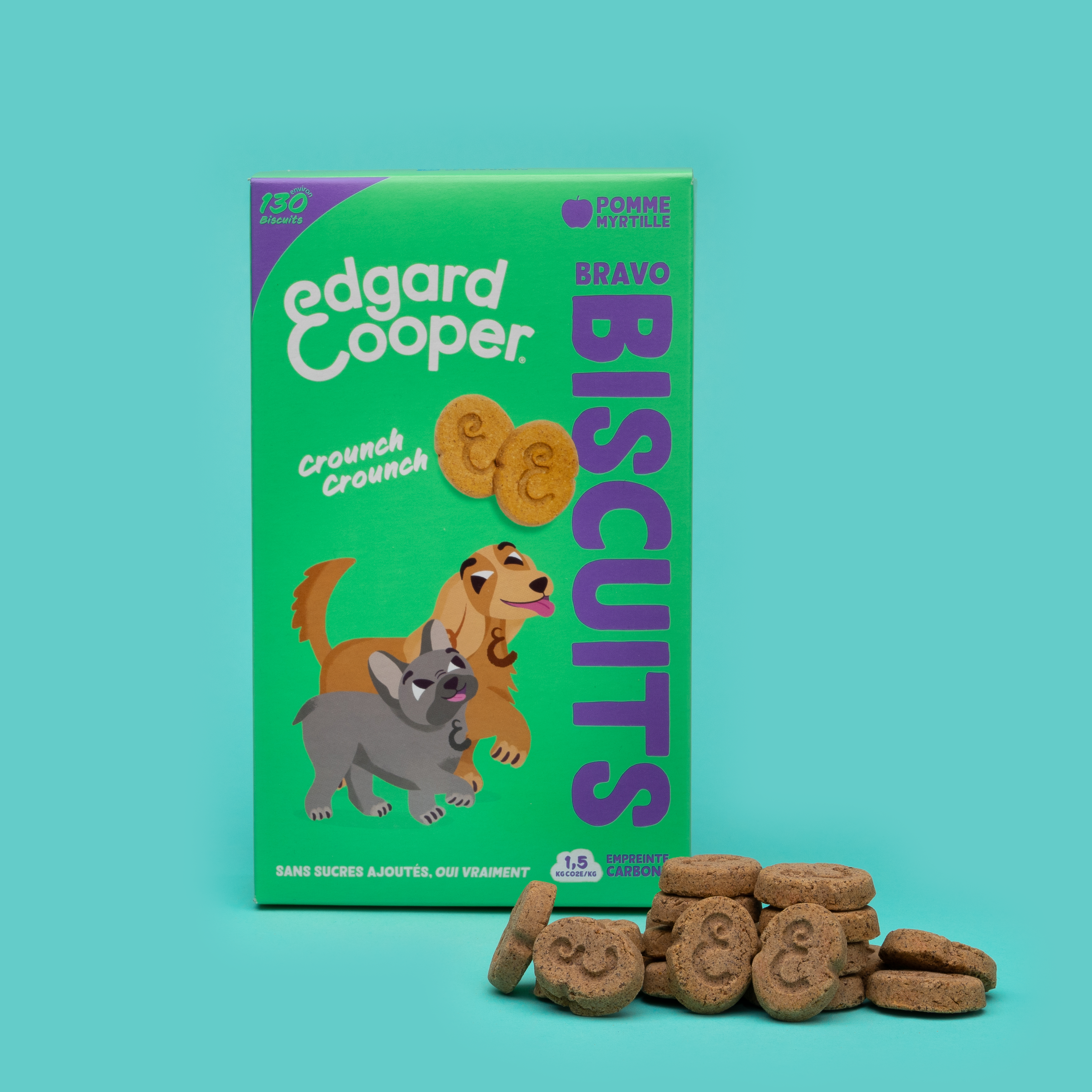 Edgard & Cooper - Edgard Cooper - Biscuits Pomme & Myrtilles pour Chien - Image 2