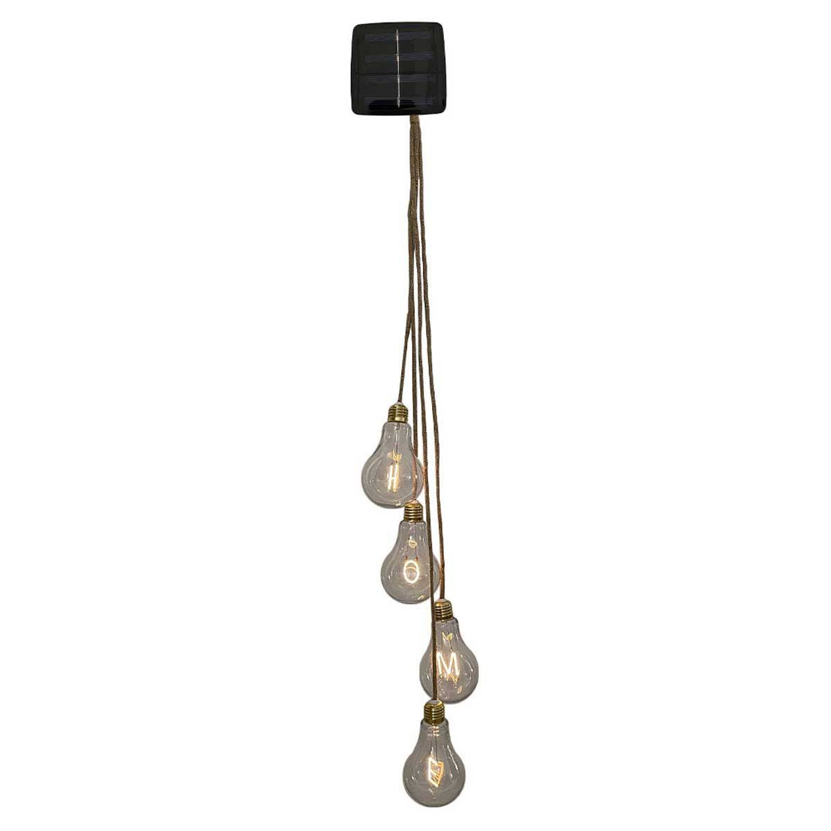 Lumisky - Suspension solaire HOME Beige Corde 150cm - Image 1
