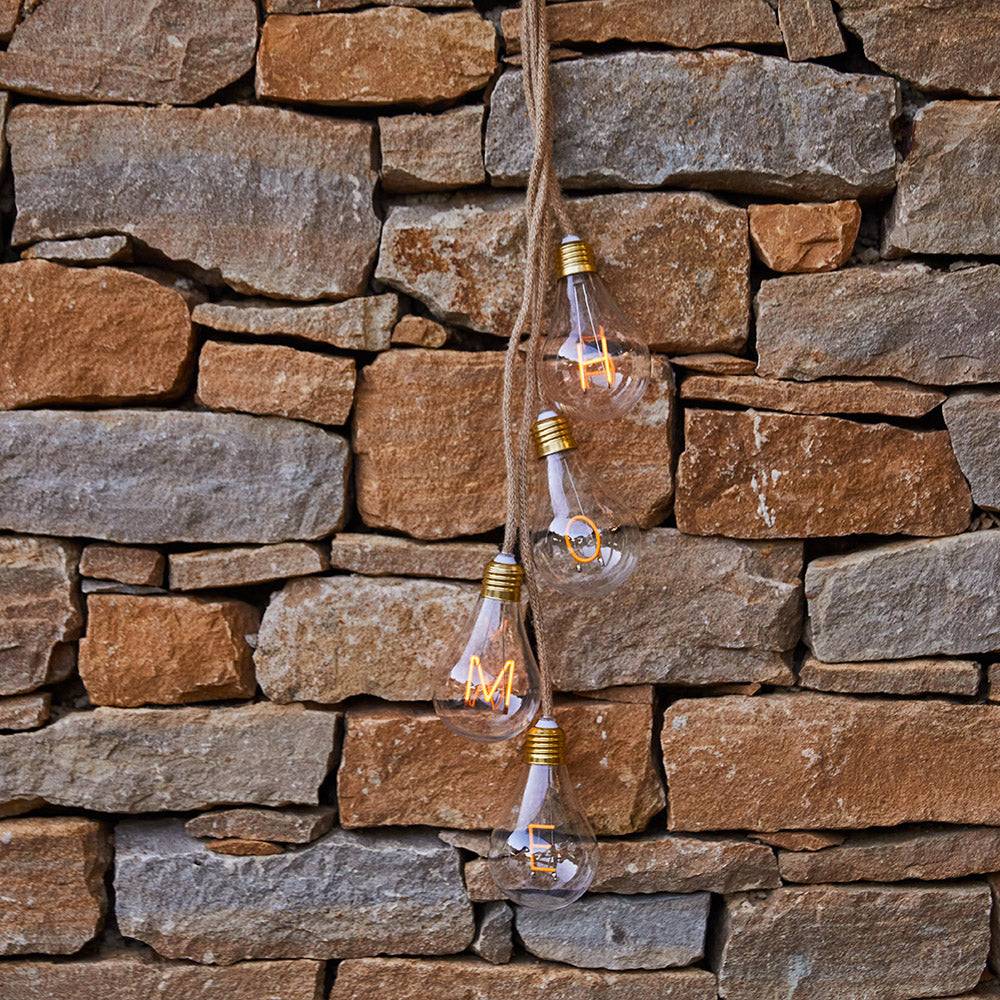 Lumisky - Suspension solaire HOME Beige Corde 150cm - Image 3