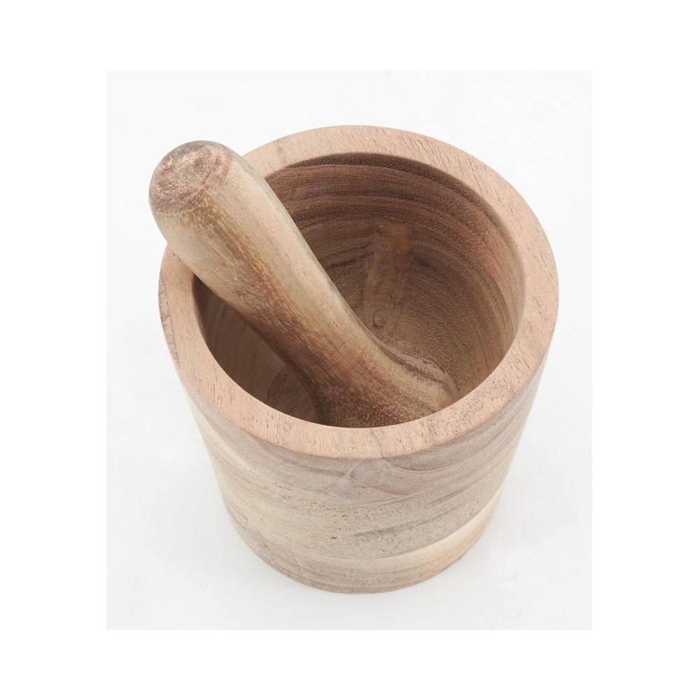 Aubry Gaspard - Mortier et pilon en bois d'acacia - Image 3