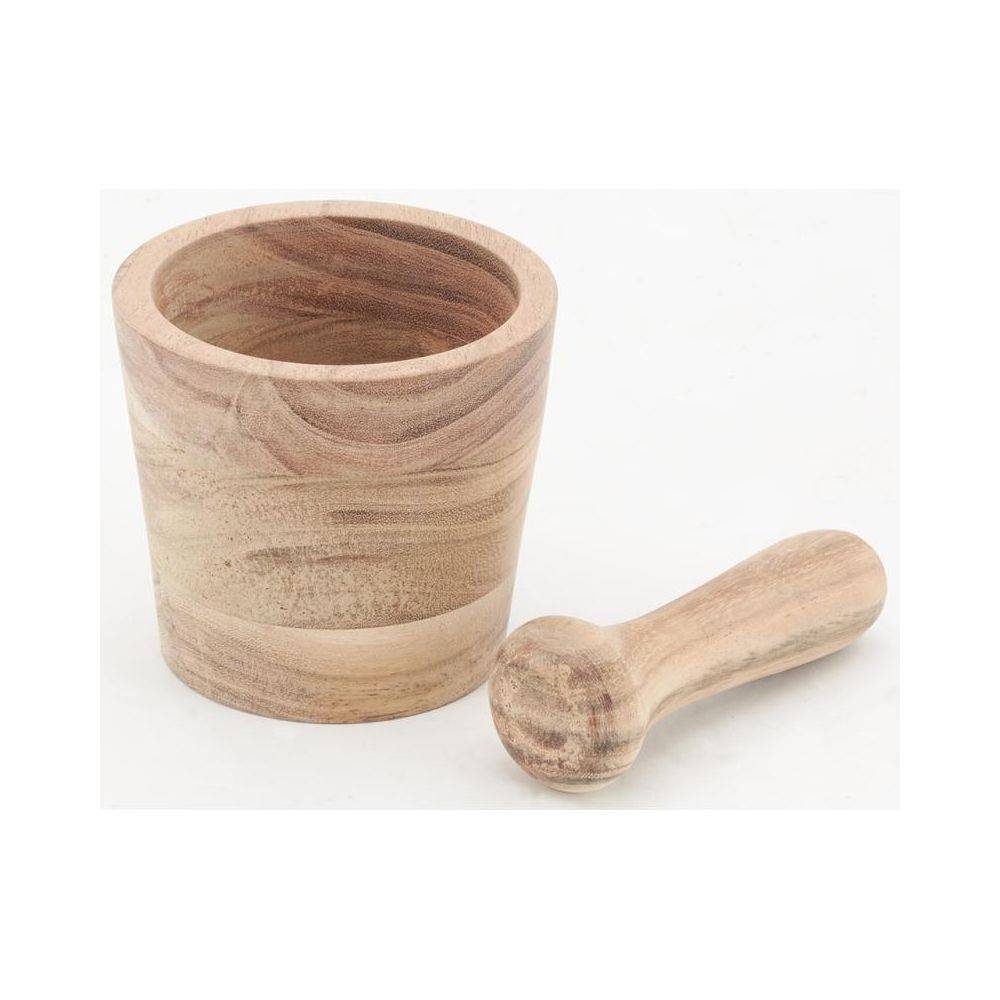 Aubry Gaspard - Mortier et pilon en bois d'acacia - Image 2