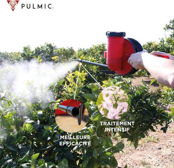 Pulmic.Poudreuse à soufre, terre de diatomées et insecticide Pulvérisateur de poudre avec agitateu Soufflet pour pulvérisation de poudre - Image 5