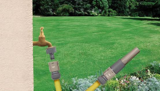 Jardibric - Jardibric - Kit Arrosage 15 mm avec Lance + Raccords - Set Tuyau Jardin Complet pour Arrosage et Nettoyage - Image 2