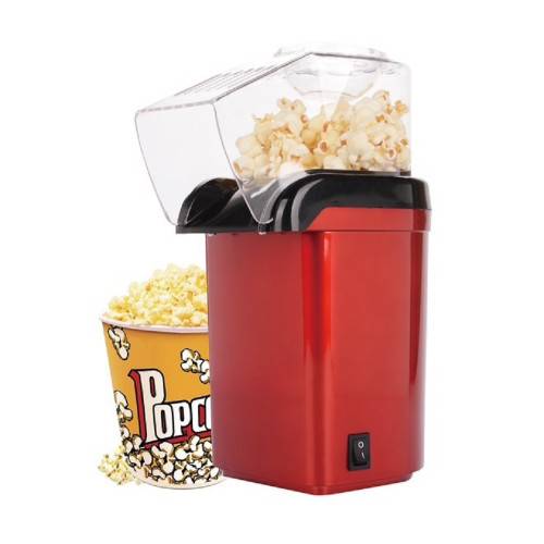Inovalley - Machine à pop-corn rouge compacte 1100W - Image 1