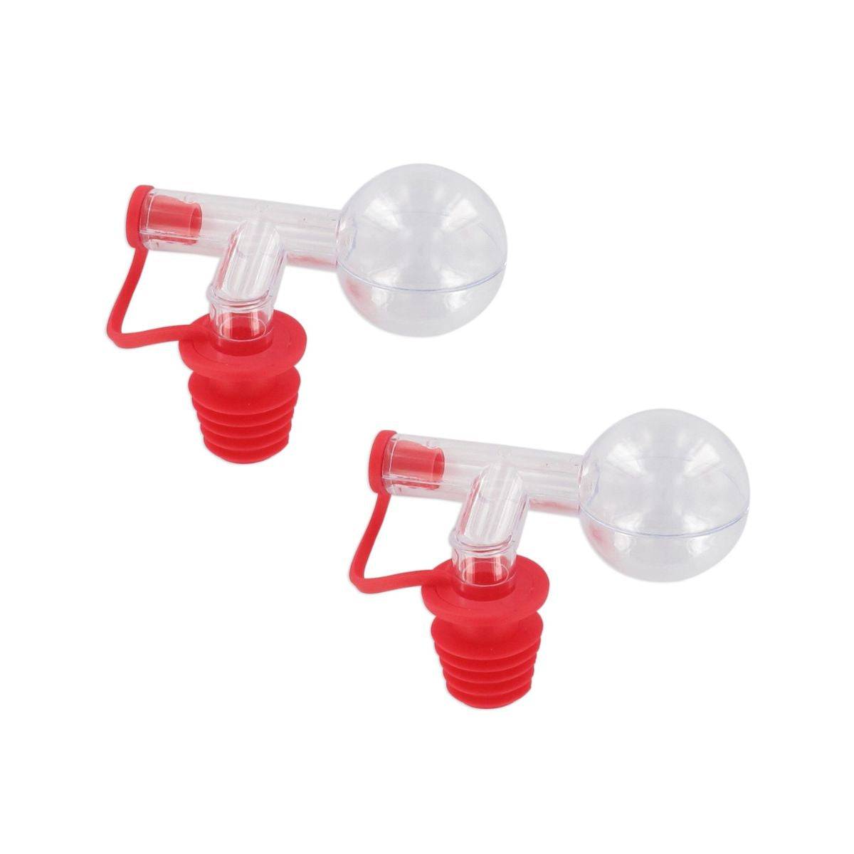 Lot de 2 bouchons doseurs boule 2,5 cl Fackelmann - Image 1