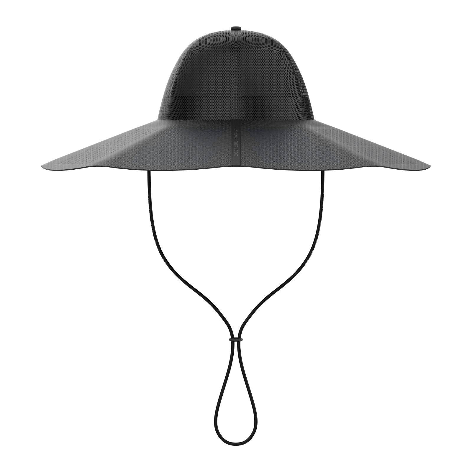 CHAPEAU SOLAIRE ECOFLOW - CONNECTIQUES USB INTEGRÉES POUR RECHARGE MOBILE - Image 1