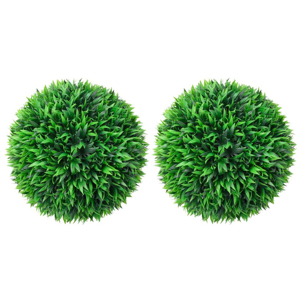 Vidaxl - Boules de buis artificielles 2 pcs 47 cm - Image 1