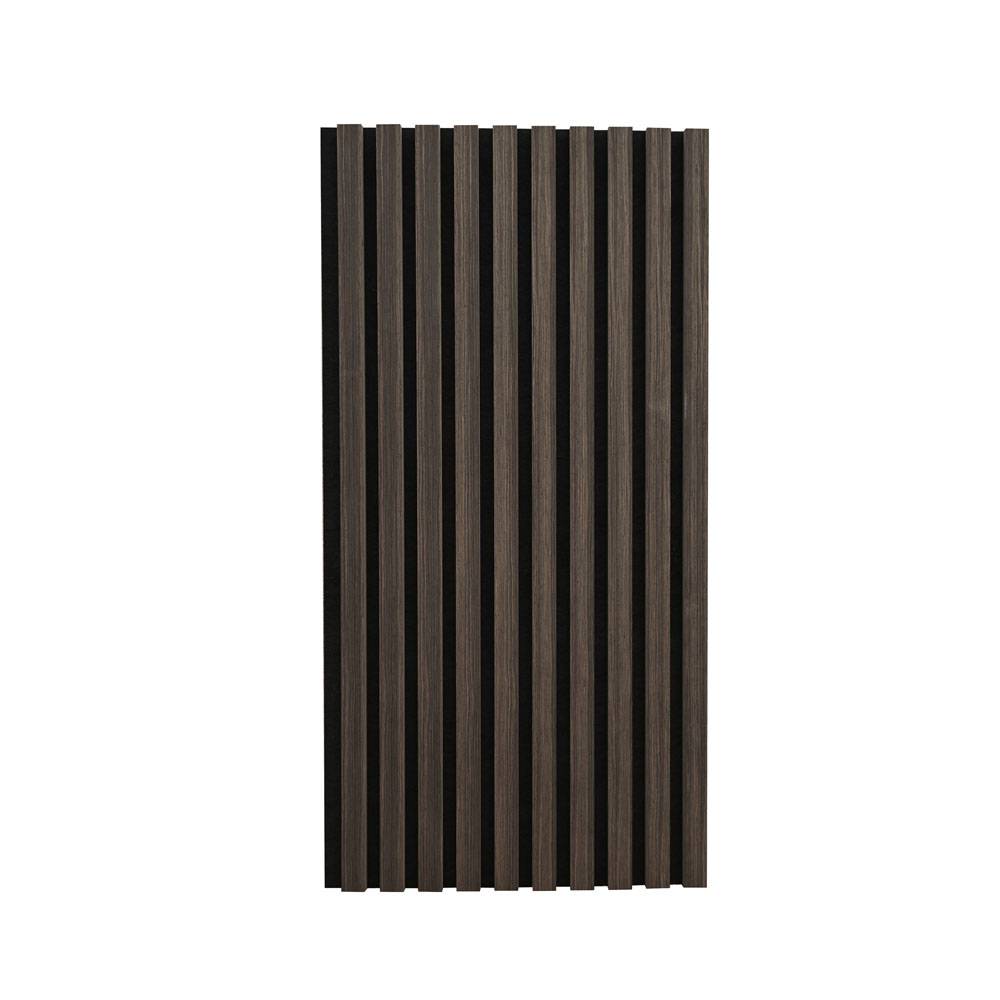 Home Deluxe - HOME DELUXE Panneau acoustique SONIC Smoked Oak - 80 x 40 cm I Panneaux acoustiques en bois Panneau mural Panneau acoustique Panneau MDF Revêtement - Image 4
