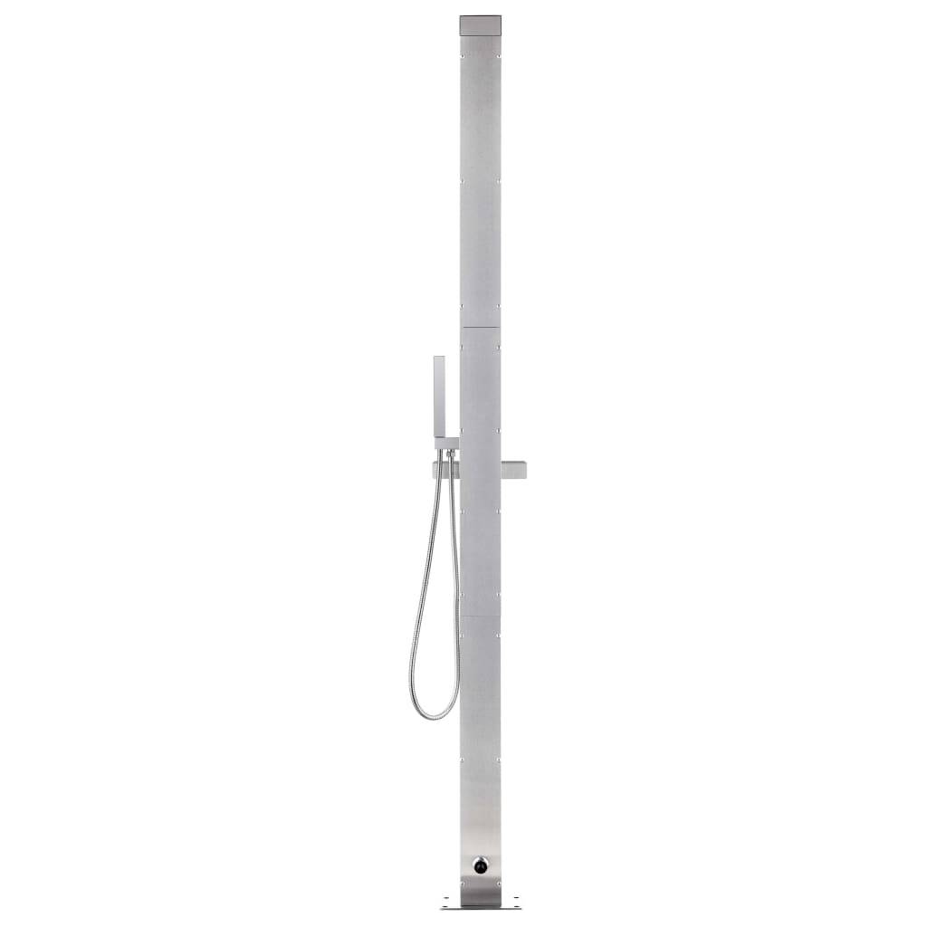 Douche d'extérieur - Douche de jardin 220 cm Acier inoxydable MP356 - Image 5