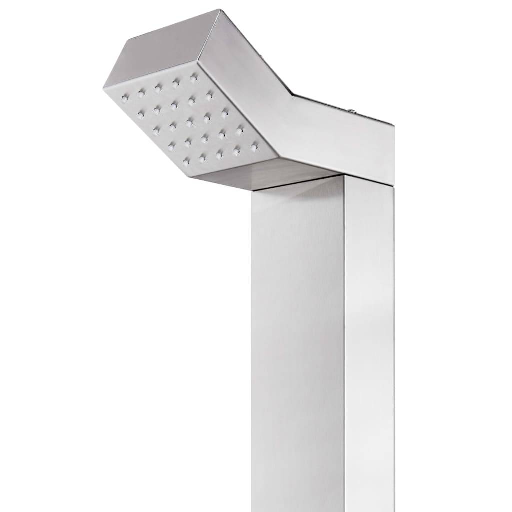 Douche d'extérieur - Douche de jardin 220 cm Acier inoxydable MP356 - Image 6