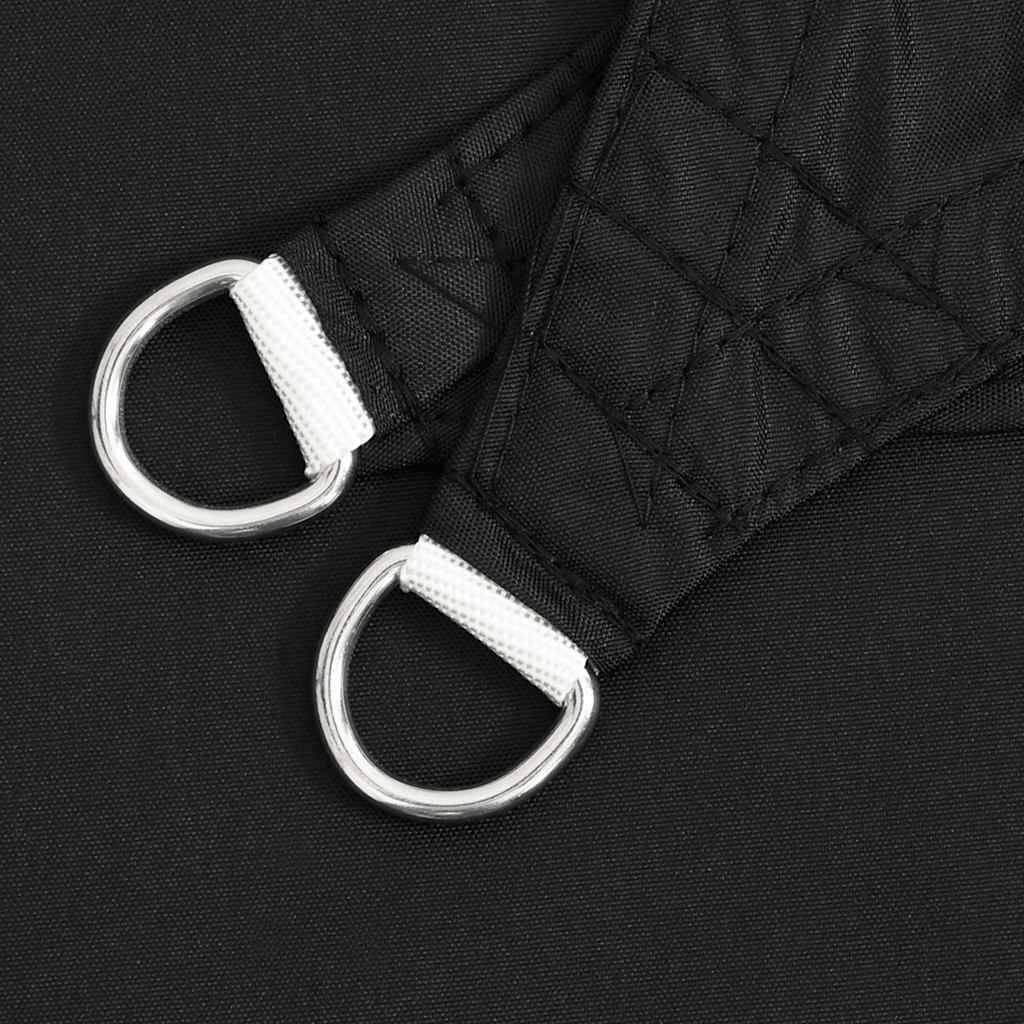 PANGIVO - Voile d'ombrage tissu oxford noir 500 x 500 x 600 cm - PANGIVO - Image 4