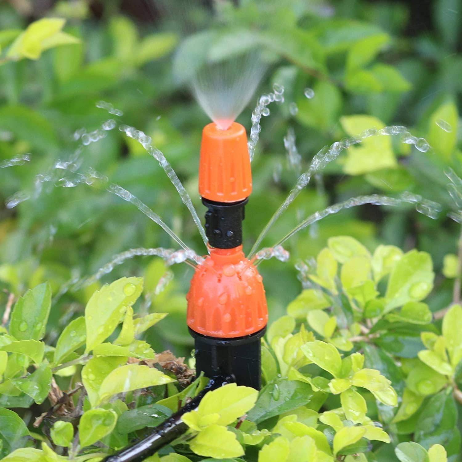 Arrosage automatique,Goutteur réglable à 360° - Système d'arrosage automatique pour jardin,irrigation goutte à goutte, 30 pièces-Lytech - Image 8