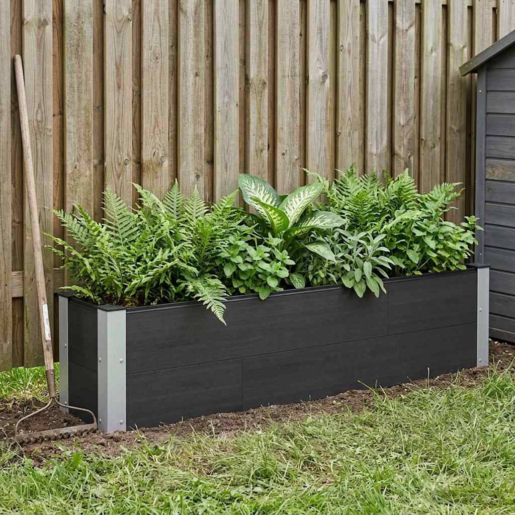 Prolenta Premium - Jardinière aluminium noir  150 x 30 x 36 cm  - Prolenta premium p364.5 - Image 2