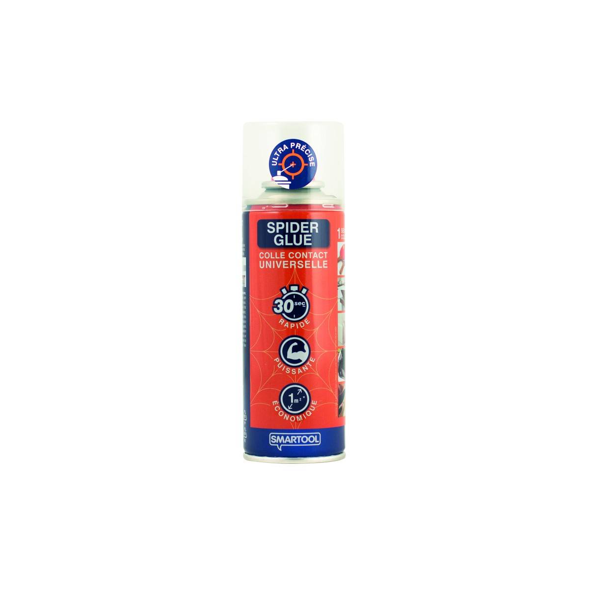 Colle Glue Universelle Spray Spider Glue 200ml Prise 30 sec SMARTOOL - Image 6