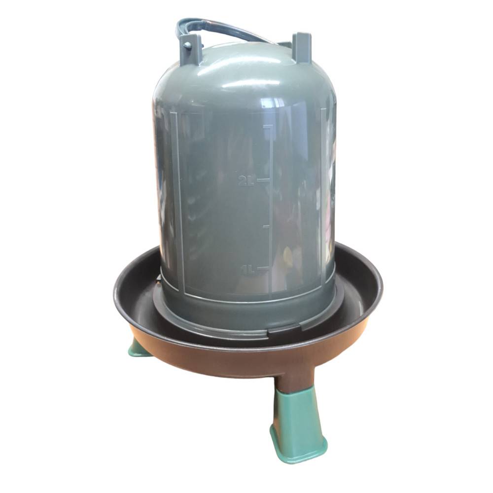 Gasco - Abreuvoir sur pieds plastique recyclé 3 litres pour basse cour - Image 3