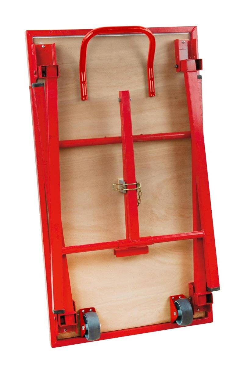 Poignée avec 2 roues pour table monteur - Mob - Image 1