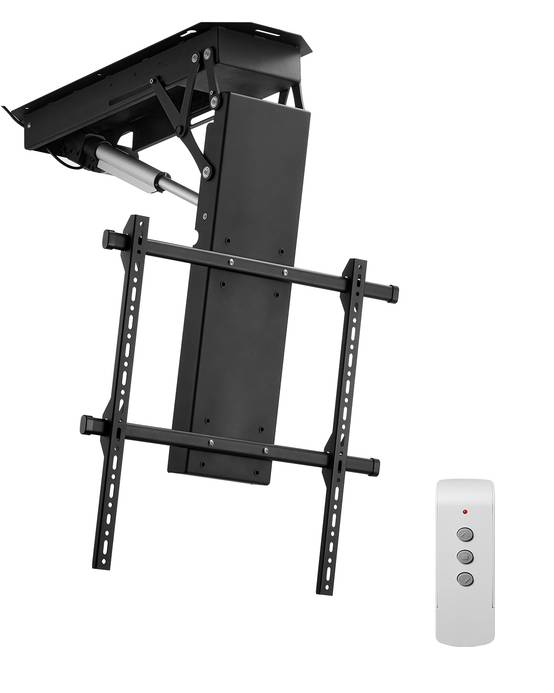 VEVOR Support TV plafond motorisé 32-70'', réglable électriquement, charge 50kg, VESA 600x600mm. - Image 1