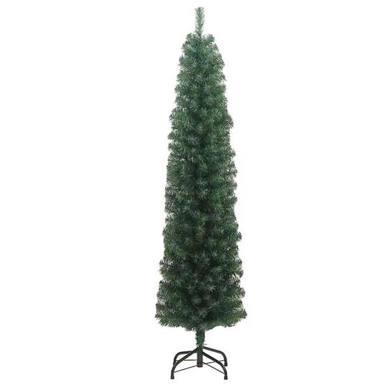 Sapin de Noël | Arbre de Noël artificiel Vert 180 cm PVC et acier et plastique Maison Chic - Image 3