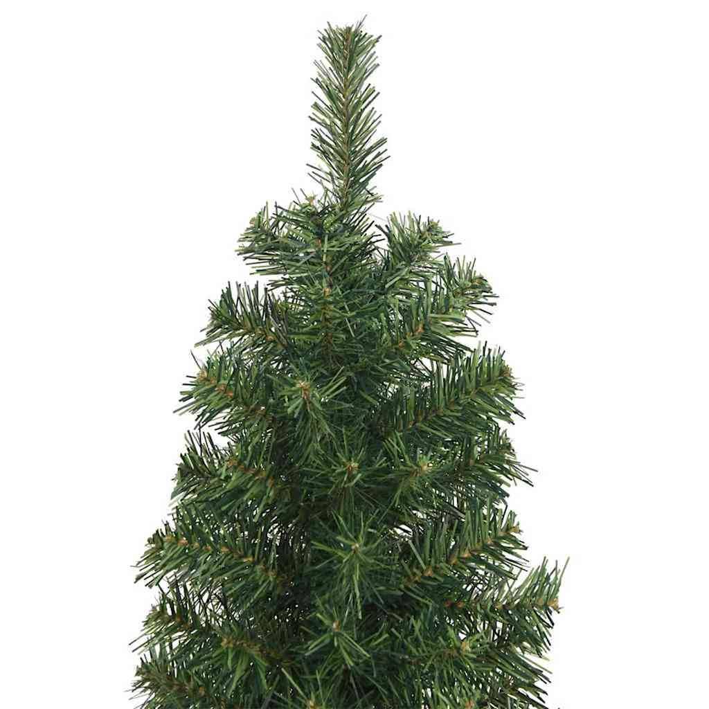 Sapin de Noël | Arbre de Noël artificiel Vert 180 cm PVC et acier et plastique Maison Chic - Image 5