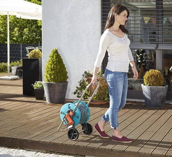 Gardena - Dévidoir CleverRoll S équipé non monté avec tuyau de 20 m Ø 13 mm Gardena - Image 3