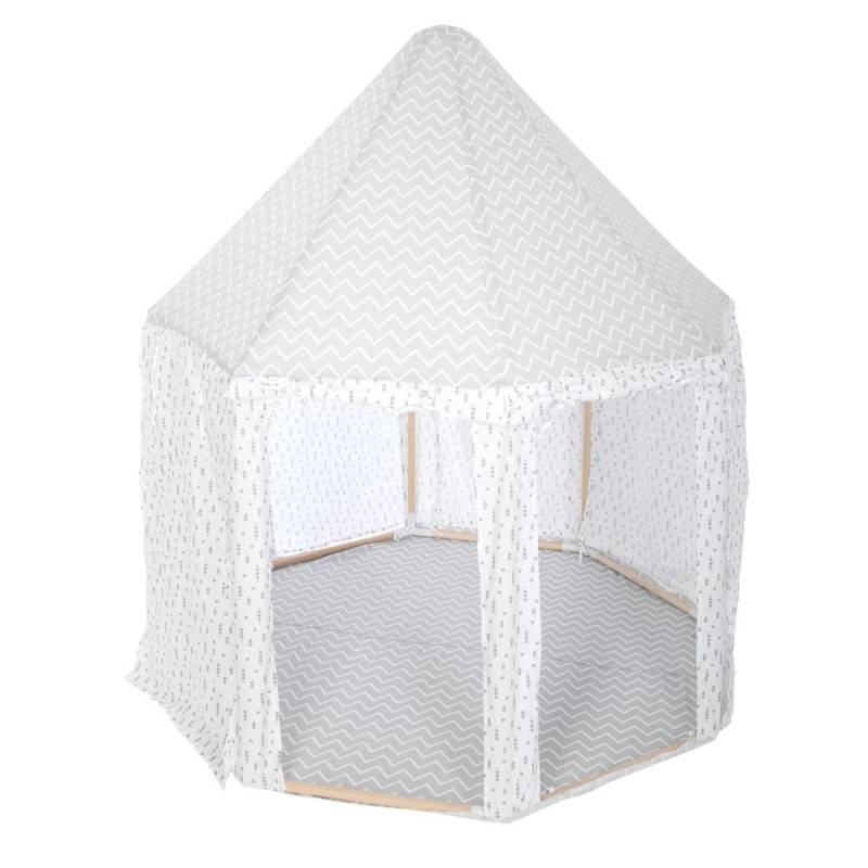 Tente yourte gris pour chambre enfant Atmosphera - Image 2