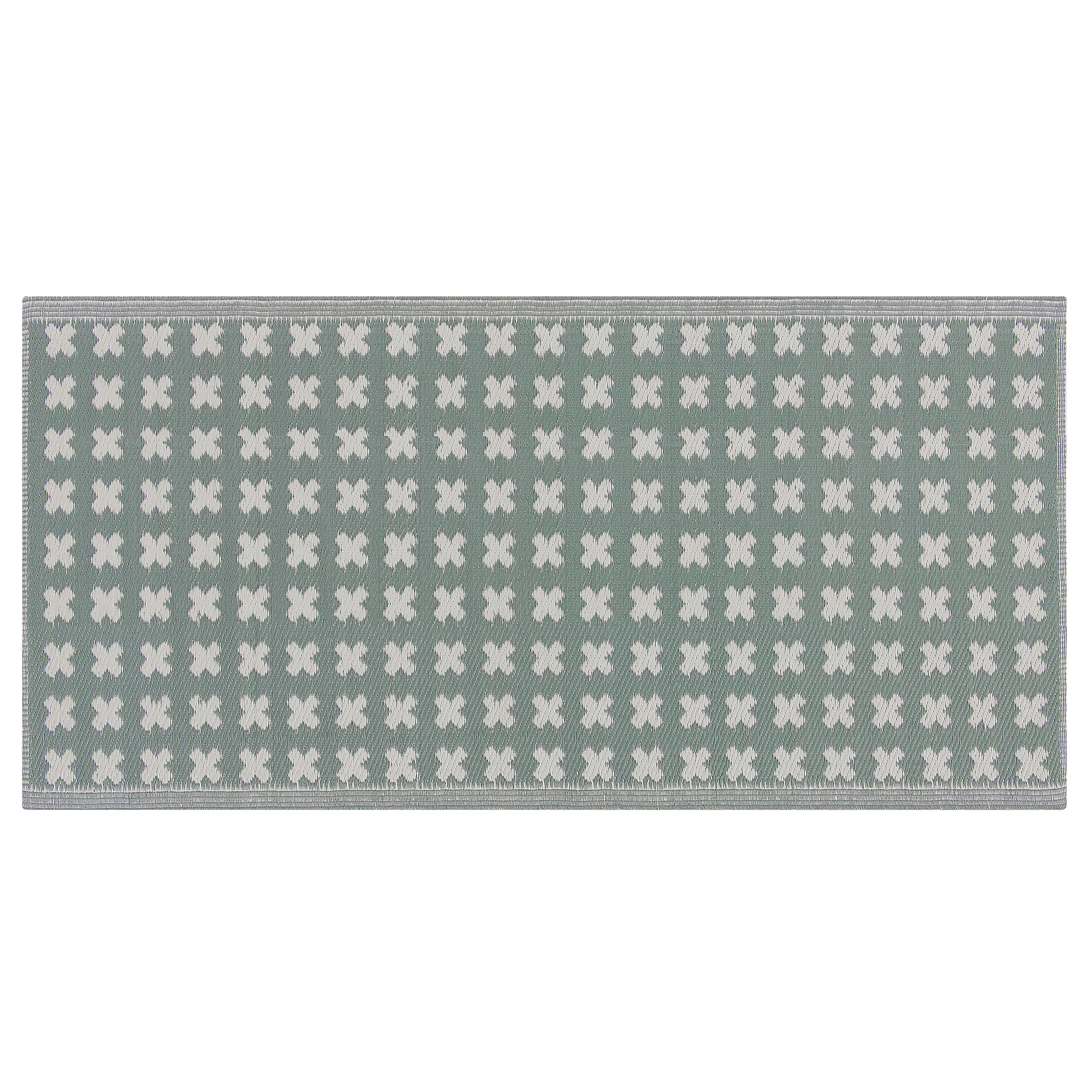 Beliani - Tapis d'extérieur Polypropylène Vert clair ROHTAK Beliani - Image 1