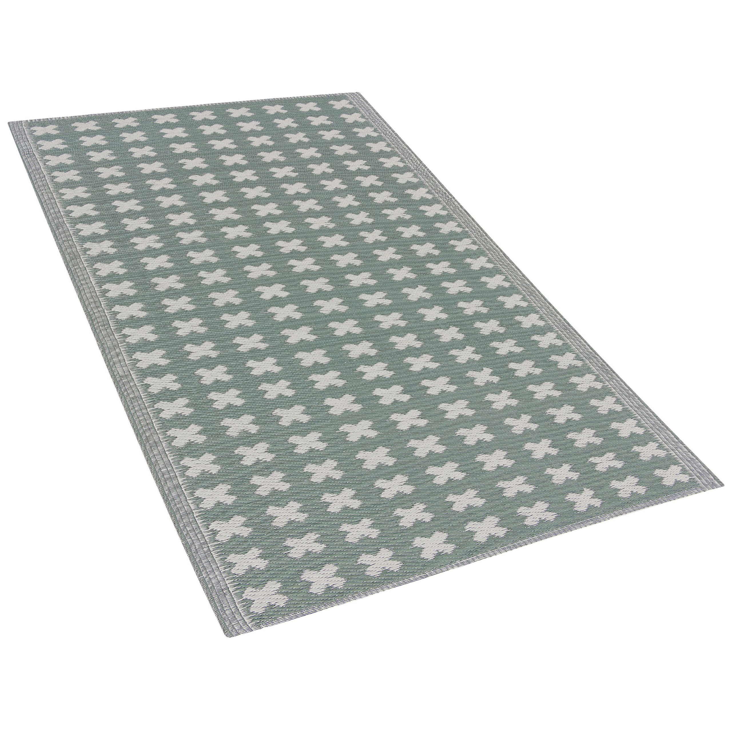 Beliani - Tapis d'extérieur Polypropylène Vert clair ROHTAK Beliani - Image 3
