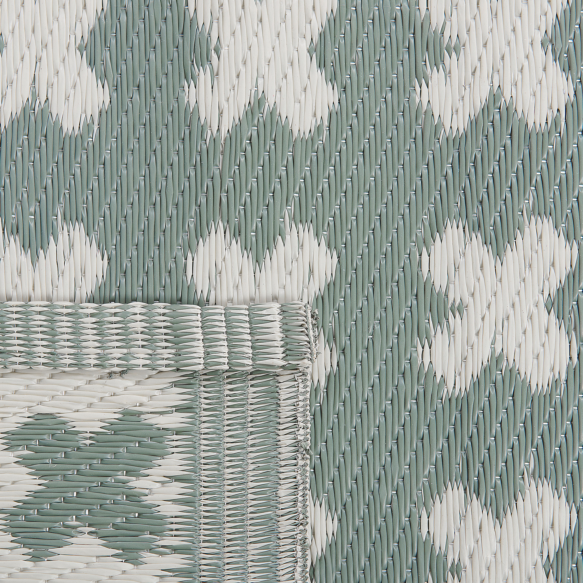 Beliani - Tapis d'extérieur Polypropylène Vert clair ROHTAK Beliani - Image 4