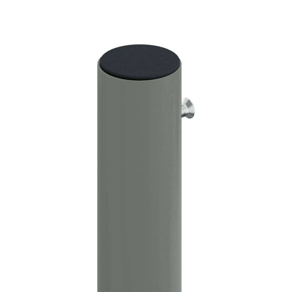 Helloshop26 - Auvent paravent store brise-vue latéral rétractable de patio jardin terrasse balcon protection visuelle écran 140 x 1200 cm marron - Image 4